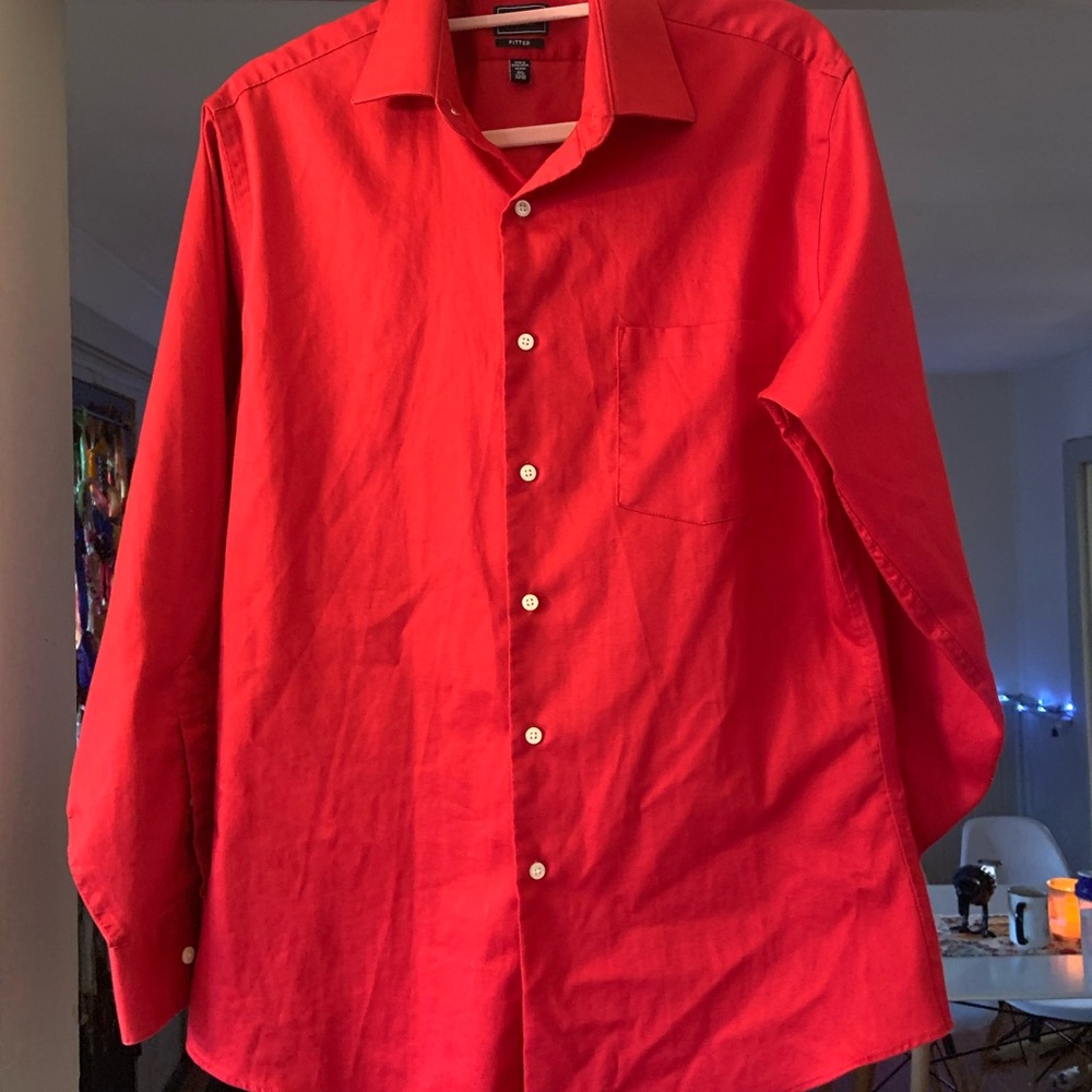 Classic Red Men's Shirt